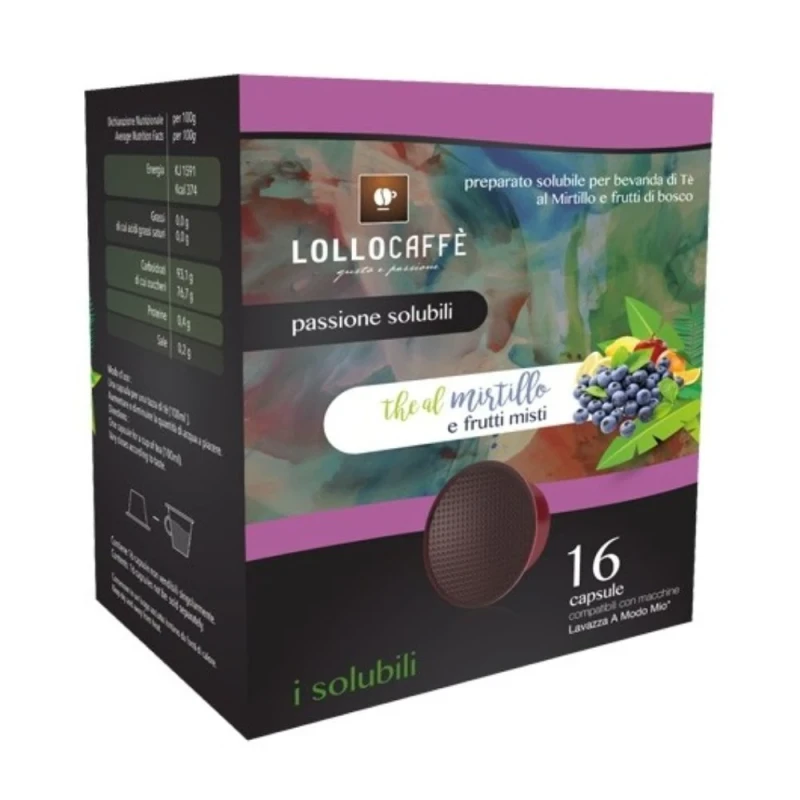чай Lollo Passione Mirtillo за a modo mio боровинки 16бр
