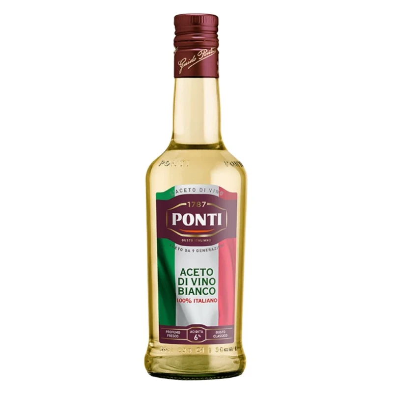 оцет Ponti aceto di Vino Bianco 100пр Italiano бял винен 500мл
