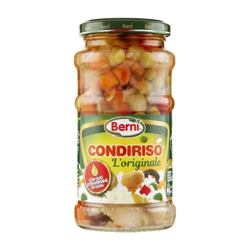 консерва Berni Condiriso L-originale зеленчуци за салата 3бр = 300гр