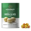 Thumbnail 1 of м-ни Latrovalis Green pited with Paprika размер 70/90 s.s.mammouth зелени без костилка с чушка стерилизирани 2кг отцедено
