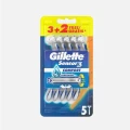 Thumbnail 1 of самобръсначка Gillette Sensor 3 Comfort 5бр 3 ножчета