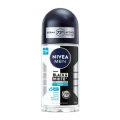 Thumbnail 1 of рол-он дезодорант Nivea men black and white invisible Original без следи по тъмни дрехи 50мл