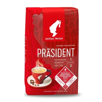 Снимка на кафе Julius Meinl Prasident 500гр зърна