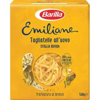 Снимка на паста Barilla Taliatelle all uovo талиатели с пресни яйца 500гр