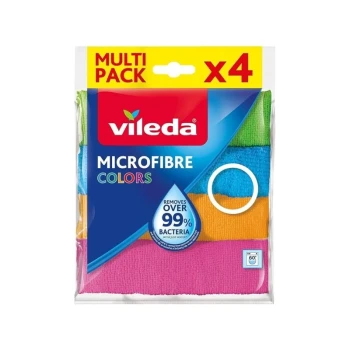 Снимка на кърпа Vileda Microfibre Colors микрофибърен 4бр