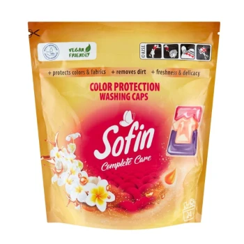 Снимка на капсули Sofin Colorwaschmitel за цветно 24бр