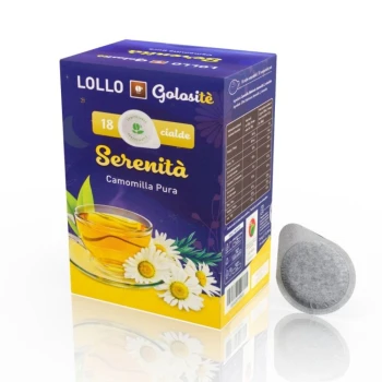 Снимка на чай Lollo Serenità Camomilla Pura хартиена доза лайка 18бр