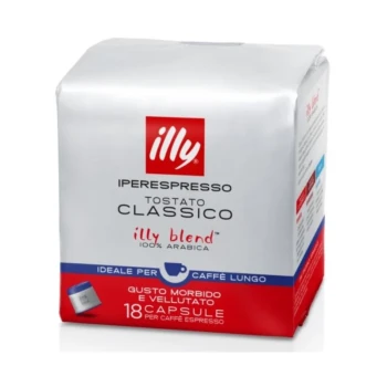 Снимка на кафе illy Classico Lungo за iperEspresso 18бр