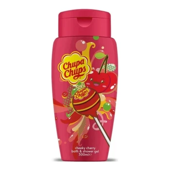 Снимка на душ гел Chupa Chups Cheeky Cherry гел за вана и душ закачлива череша 300мл
