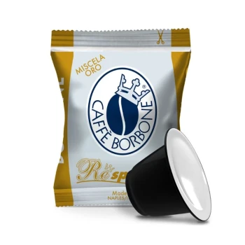 Снимка на кафе Borbone Oro за nespresso пластмасови 50бр