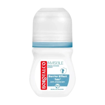 Снимка на рол-он дезодорант Borotalco Invisible fresh ocean 48h 50мл