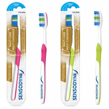 Снимка на четка за зъби Sensodyne Multicare medium многостранна/комплексна грижа 1бр