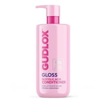 Снимка на балсам Gudlox Gloss с гликолова к-на за гладкост и блясък 0% сулфати, парабени и фосфати 400мл