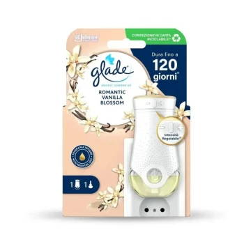 Снимка на ароматизатор комплект Glade Romantic Vanilla Blossom роматинчен ванилов цвят 20мл