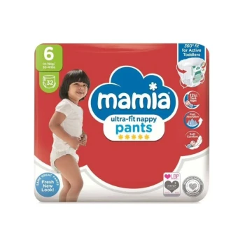 Снимка на памперс гащи Mami Ultra-fit nappy pants 6 14-19кг 32бр