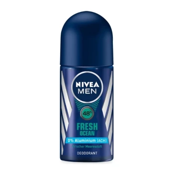 Снимка на рол-он дезодорант Nivea men Fresh Ocean 48h безкрайно свеж 50мл