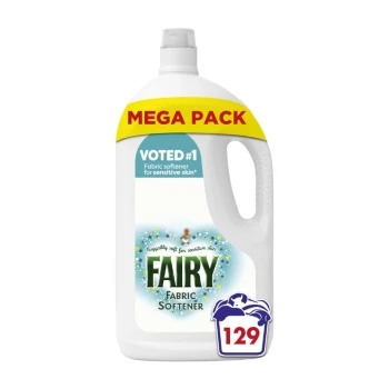 Снимка на омекотител Fairy for sensitive skin за чувствителна кожа хипоалергенен 129пр 3.999л