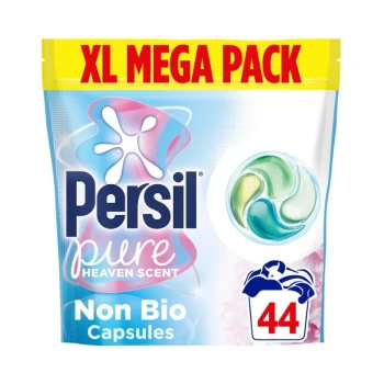 Снимка на капсули Persil Pure heaven scent Non Bio без ензими за чувствителна кожа 44бр