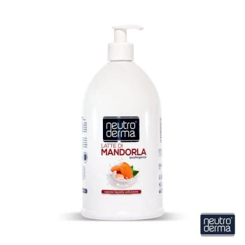 Снимка на течен сапун NeutroDerma Latte di mandorla 1л. помпа