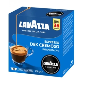 Снимка на кафе Lavazza Decaffeinato без кофеин за a modo mio 36бр