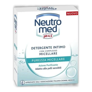 Снимка на душ гел интимен NEUTROMED Purezza Micellare PH4.5 Мицеларна чистота чувствителна кожа 200мл