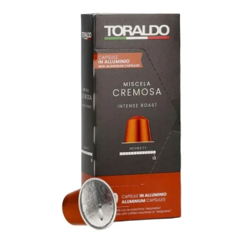 Снимка на кафе Toraldo Cremosa за nespresso 10бр алуминиеви