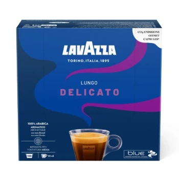 Снимка на кафе Lavazza Delicato Lungo 100пр Arabica за blue система 100бр