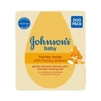 Снимка на сапун Johnson's Baby honey с мед 2x90гр
