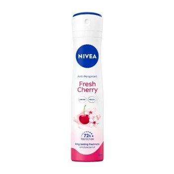 Снимка на део спрей дезодорант Nivea Fresh Cherry свежа череша 72h