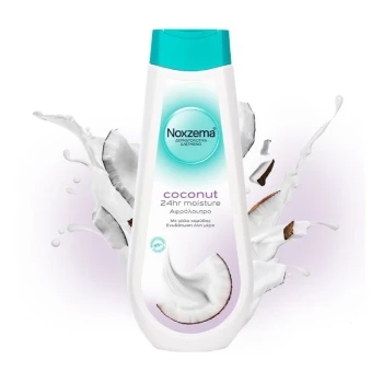 Снимка на душ гел Noxzema Coconut с кокосово мляко хидратация през целия ден 750мл