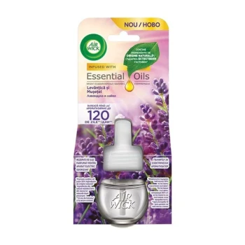 Снимка на ароматизатор пълнител Air Wick Lavender and Chamomile лавандула и лайка 19мл