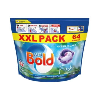 Снимка на капсули Bold All in 1 Fresh ocean универсал 64 капсули