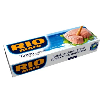 Снимка на риба тон Rio Mare al Naturale натурална 3х80гр