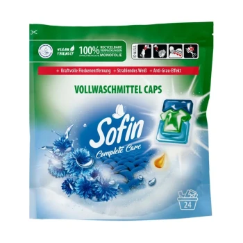 Снимка на капсули Sofin Vollwaschmitel универсал 24бр