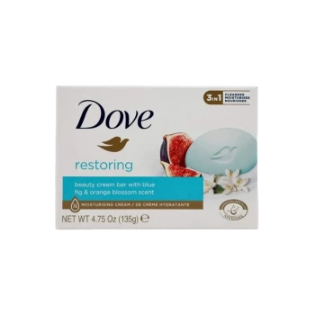 Снимка на сапун Dove Restoring със синя смокиня и портокалов цвят 90гр
