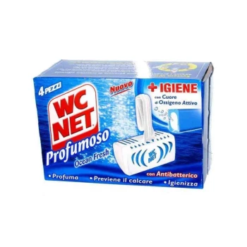 Снимка на тоалетно блокче Wc Net Ocean Fresh 4бр в кутия