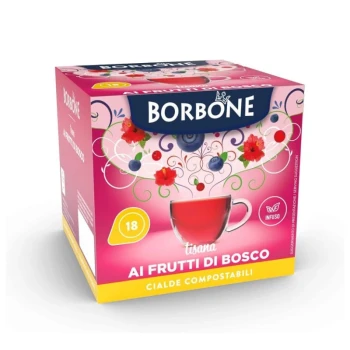 Снимка на чай Borbone al Fruti di Bosco горски плодове за 180мл запарка - хартиена доза 18бр
