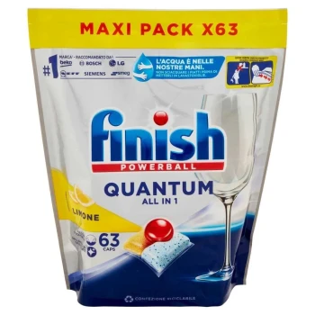Снимка на таблетки съдомиялна Finish Quantum 63 съдомиялни