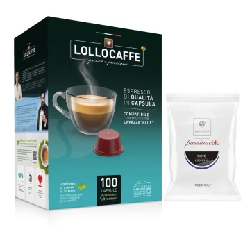 Снимка на кафе Lollocaffe Nero за blu 100бр