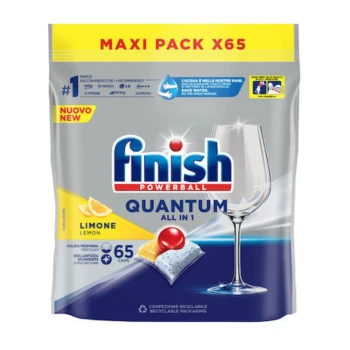 Снимка на таблетки съдомиялна Finish Quantum 65 съдомиялни
