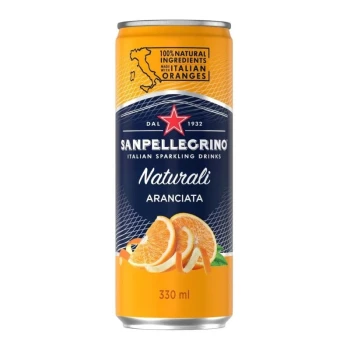 Снимка на напитка газирана SanPellegrino Aranciata портокал 330мл