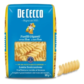 Снимка на паста De Cecco Fusilli n°34 500гр