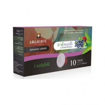 Снимка на чай Lollo Passione Mirtillo за nespresso боровинки 10бр