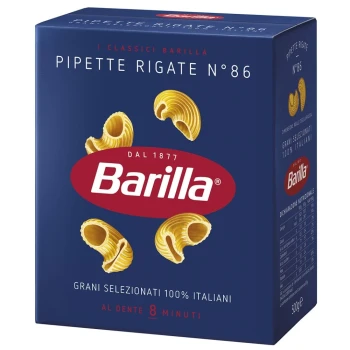 Снимка на паста BARILLA №86 PIPETTE RIGATE 500гр