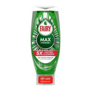 Снимка на препарат съдове Fairy Original Max 5 пъти по-бързо премахва твърди мазнини 660мл