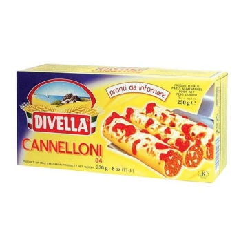 Снимка на паста DIVELA CANNELONI n84 250гр канелони