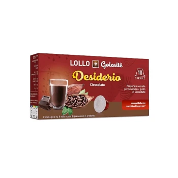 Снимка на напитка Lollo Desiderio Chocolate за nespresso 10бр