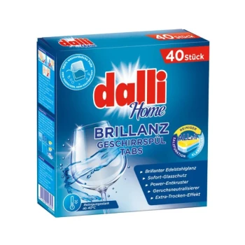 Снимка на таблетки съдомиялна Dalli Briliance 40бр