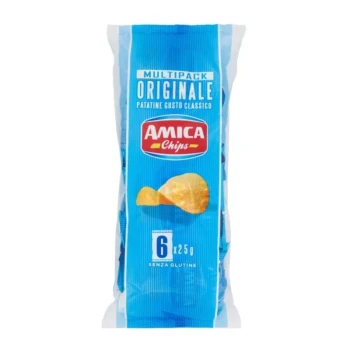Снимка на чипс картофен Amica Classic х6бр х25гр
