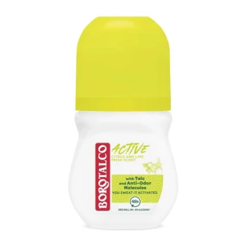 Снимка на рол-он дезодорант Borotalco Active citrus and lime fresh 48h 50мл